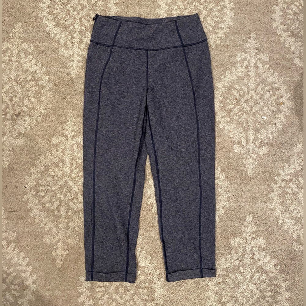 The North Face Flash Dry Cuffed Heathered Side Zip Pants Leggings Size Medium